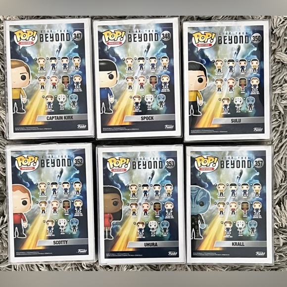 Funko Pops Star Trek and Beyond Set Bundle - Picture 6 of 8
